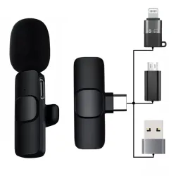 Kanget Wireless Lavalier Microphone Mic System 