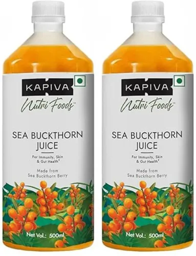 Image of Kapiva Sea Buckthorn Juice (2 x 500 ml)