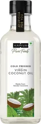 Kapiva Virgin Cold-Pressed |Unrefined, Organic & Edible Coconut Oil (1 L)