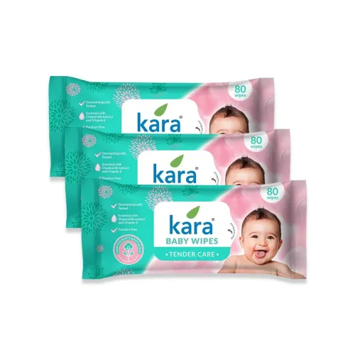 Image of Kara Tender Care Baby Wipes Pack