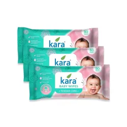 Kara Tender Care Baby Wipes Pack