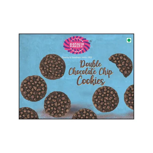 Image of Karachi Bakery Double Choco Chip Cookies, 250g