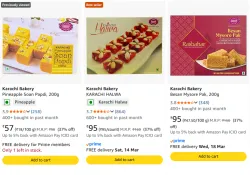 Karachi Bakery Sweets @ Starting ₹57