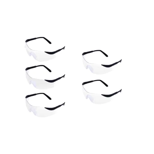 Image of Karam Safety Goggles with Clear Lens Pack of 5