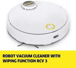 Karcher RCV 3 Robotic Floor Cleaner (White)