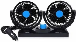 KARDECK 12V 360 Head 2 Speed Quiet Car Interior Fan