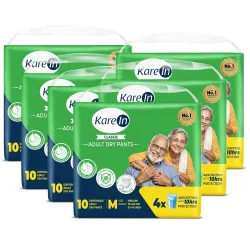 Karein Classic Adult Diaper Pant M Size, Medium, Waist (75-100 cm 30-40)