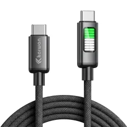KARWAN 100W Type C to Type C Cable with LED Indicator