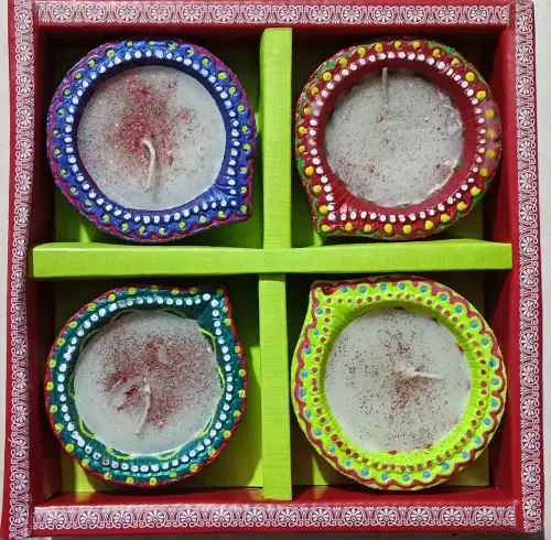 Image of kashi diya creation Laxmi Diya
