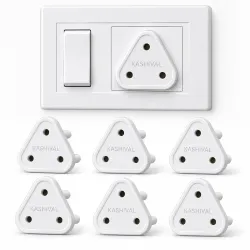 KASHIVAL Baby Safety Socket Plug Covers Child Proof Electrical Outlet Protectors