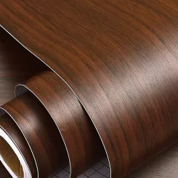 KASHIVAL Golden Foil Upstream Design Aluminium Paper Sticker Roll for Kitchen Wall and Furniture, Oil-Proof and Waterproof,Anti-Mold and Heat Resistant, Self Adhesive Floral Wallpaper (321 Gold Upstream 60*200cm)