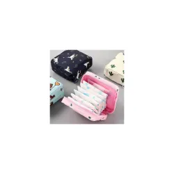 KASHIVAL Sanitary Napkin Storage Pouch Set of 1