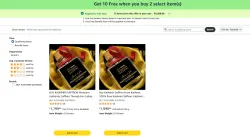 Kashmiri Saffron Offer: Buy 2, Get 10 FREE on Selected Items