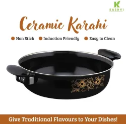 Kashvi Premium Big Kadhai Kadhai 3.5 L capacity