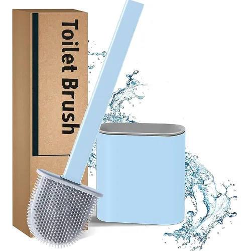 Image of KASIVA Silicone Toilet Cleaning Brush
