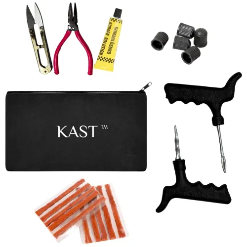 Image of KAST Portable Tubeless Tyre Puncture Repair Kit