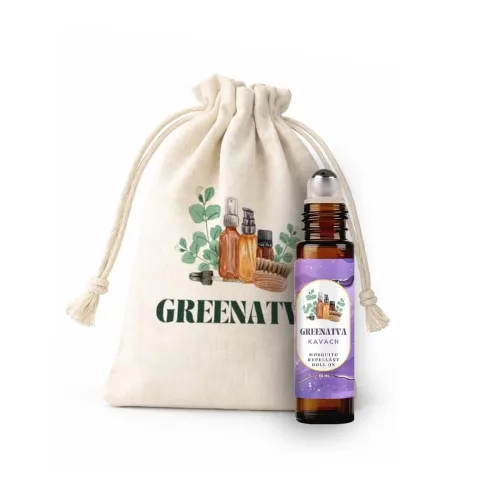 Image of Kavach by Greenatva - Mosquito Repellent Roll On, Keeps Mosquitoes Away
