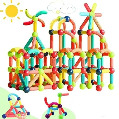 Image of KAVANA Learning Magnetic Blocks Magnet Toys 36Pcs