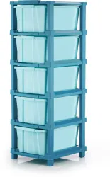 KAVIRA Plastic Free Standing Chest of Drawers