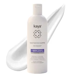 Kaya Anti Dandruff Shampoo 200ml | Mild Scalp Purifying Shampoo with Vitamin B5 & Seaweed Extracts | Nourishes Scalp | Reduces Dryness