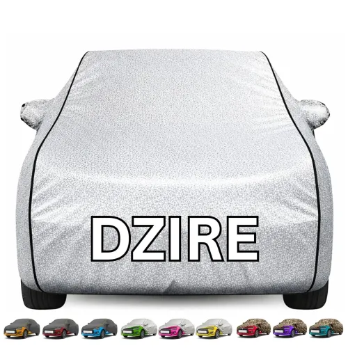 Image of Kayme Premium Silver Dzire Car Cover Waterproof