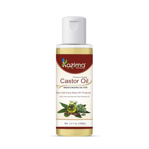 Image of KAZIMA Cold Pressed Extra Virgin Castor Oil 100ml