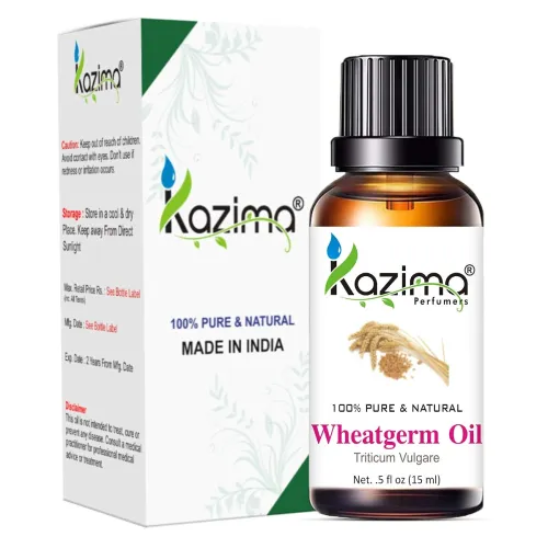 Image of KAZIMA WheatGerm Cold Pressed Carrier Oil - (15ml)
