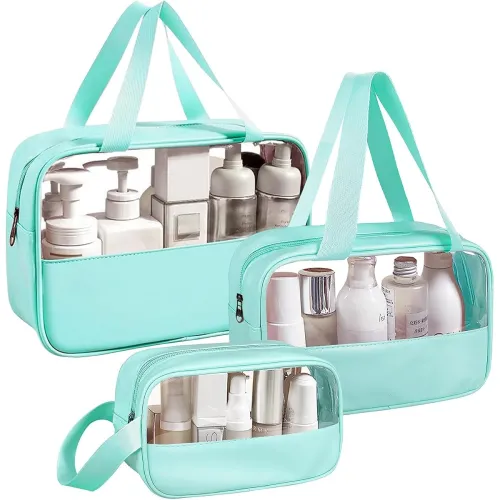 Image of KBS Clear Toiletry & Cosmetic Storage Organizer Bag (SO3)