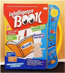 KC COLLECTION Plastic Musical Learning Study Book for Kids | English Reading/ Study Guide/ ABC Learning E-Book/ Sound Book, Multicolour (Multicolor)
