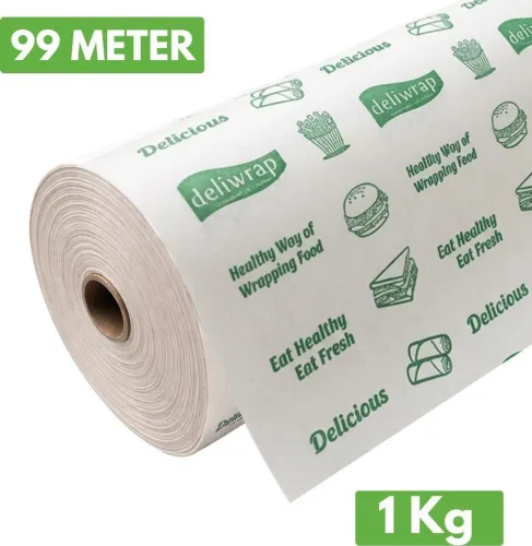 Image of Kcofoil Deliwrap 1 kg Food Wrapping Roll for Kitchen