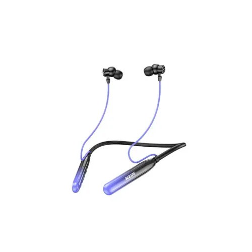 Image of KDM A3 Spectra Neckband Earphones, Bluetooth 5.4, 50 Hours Playtime, IPX4 Water Resistant, Gaming Mode, Blue