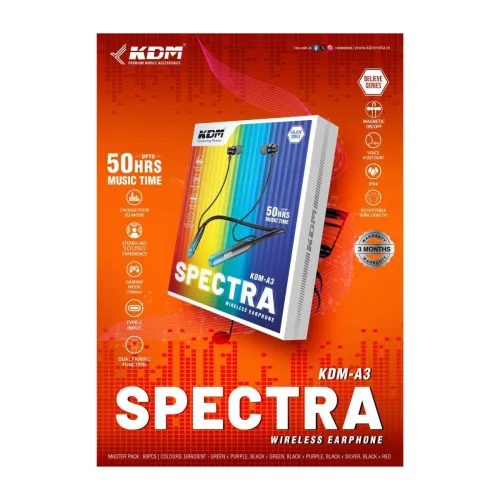 Image of KDM A3 Spectra Wireless Neckband 