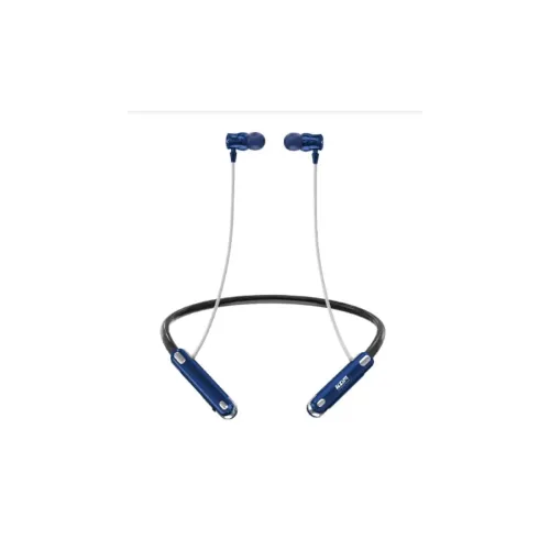 Image of KDM A3 MAX Wireless Neckband Earphones, Bluetooth 5.4, 60 Hours Playtime, Type-C Charging, Gaming Mode, Blue