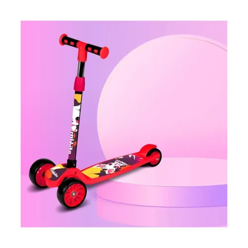 Image of Keekos Folding Scooter for Kids with LED Light Up Wheels