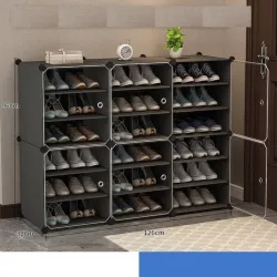 Keekos PP Collapsible Wardrobe (Grey-18, DIY)