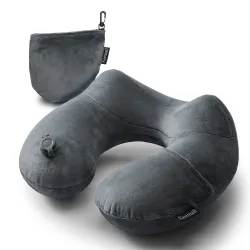 Keemall Inflatable U-Shape Travel Air Pillow