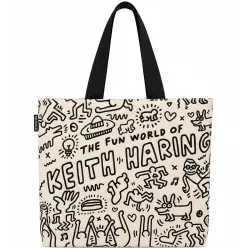 Keith Haring The Fun World of Tote Bag