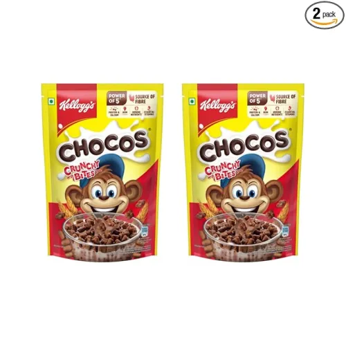 Image of Kellogg's Chocos Crunchy Bites 375g*2