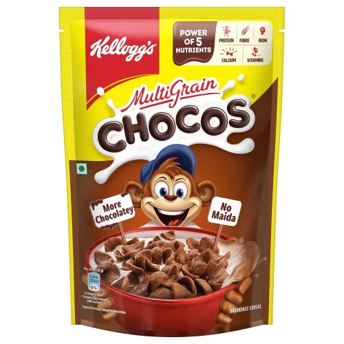 Image of Kellogg’s Multigrain Chocos Breakfast Cereal 385g