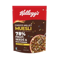 Kelloggs Choco Millet Muesli | 400g | High Fibre Breakfast Cereal