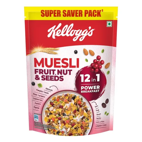 Image of Kellogg's Muesli Fruit Nut & Seeds 750g