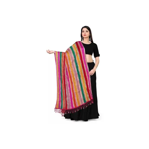 Image of KEMZA Women's Printed Chinon Silk Dupatta