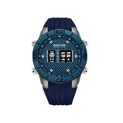 Kenneth Cole Reaction Chronograph Blue Dial Men's Watch-KRWGQ9006001