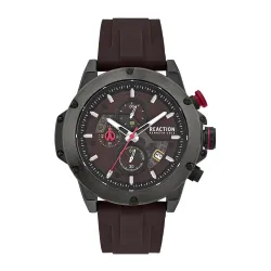 Kenneth Cole Reaction Chronograph Brown Dial Watch for Men - KRWGO0071104