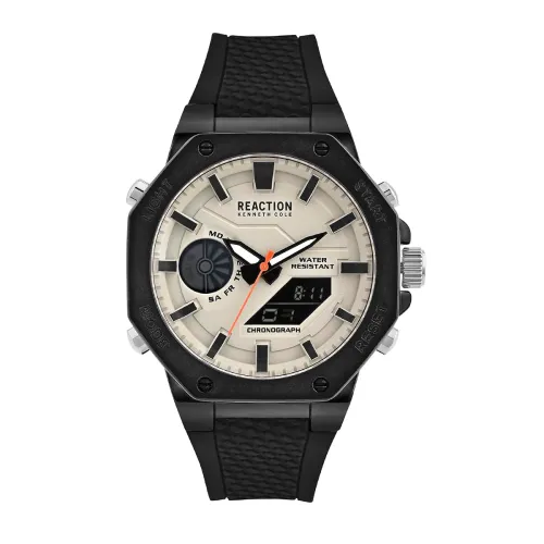 Image of Kenneth Cole Reaction Digi-Analog Grey Dial Watch for Men