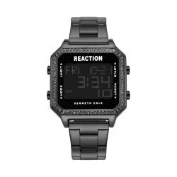 Kenneth Cole Reaction Digital Metal Strap Watch for Women