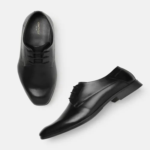 Image of Kenneth Cole Men Leather Formal Derbys Shoes