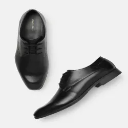 Kenneth Cole Men Leather Formal Derbys Shoes