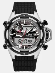 Kenneth Cole Reaction Grey Round Dial Analog-Digital Watch - For Men KRWGP0069802