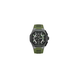 Kenneth Cole Reaction Black Dial Chronograph Watch for Men - KRWGO0070105